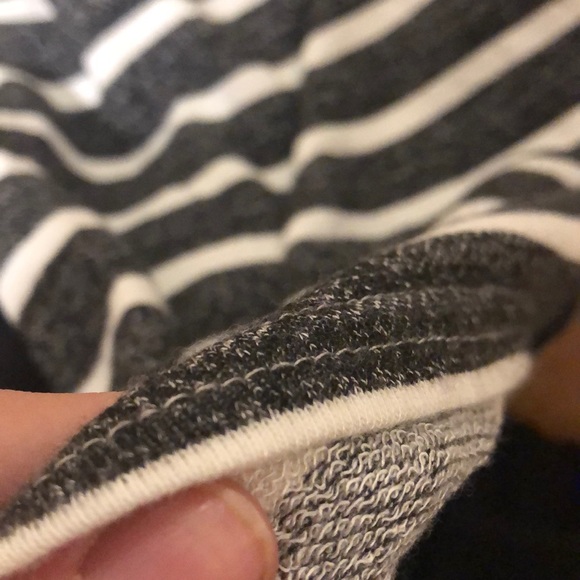 H&M grey and white striped sweater - Picture 4 of 4